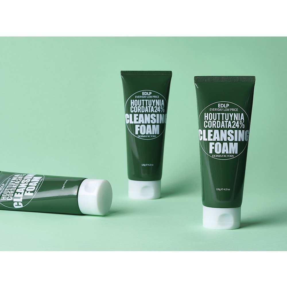 DERMA FACTORY EDLP Houttuynia Cordata 24% Cleansing Foam
