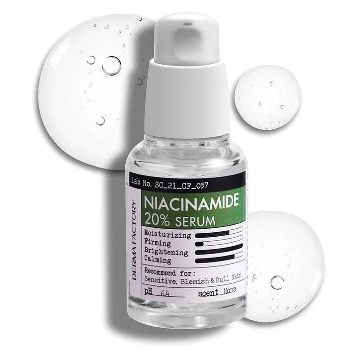 DERMA FACTORY Niacinamide 20% Serum