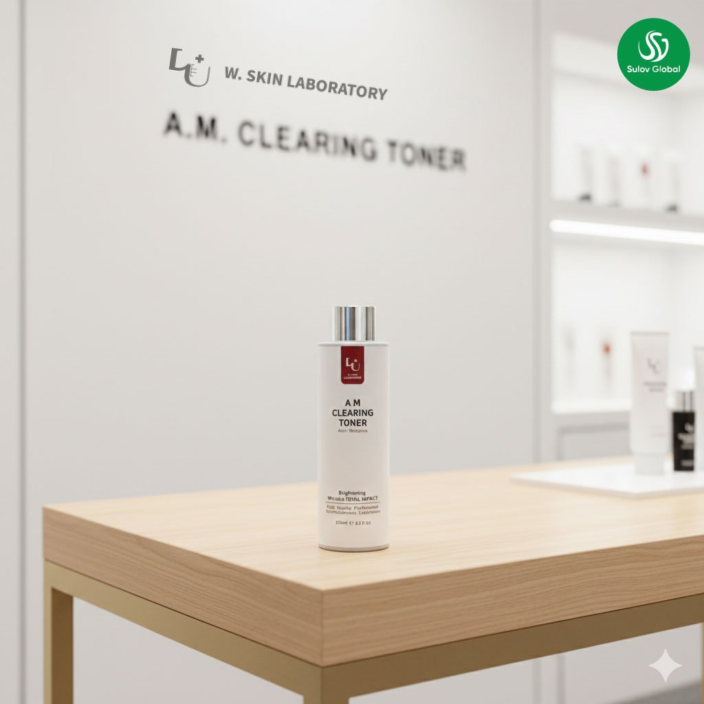 W.SKIN LABORATORY A.M Clearing Toner (Anti-Melasma) 250ml