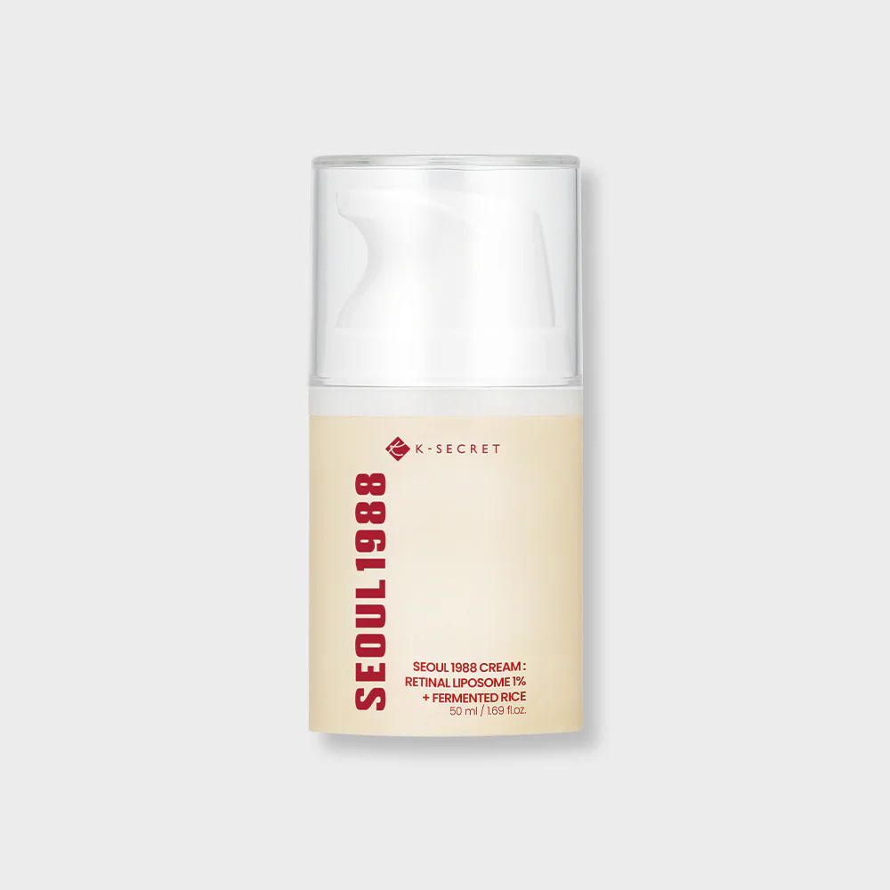 SEOUL 1988 Cream : Retinal Liposome 1% + Fermented Rice 50ml